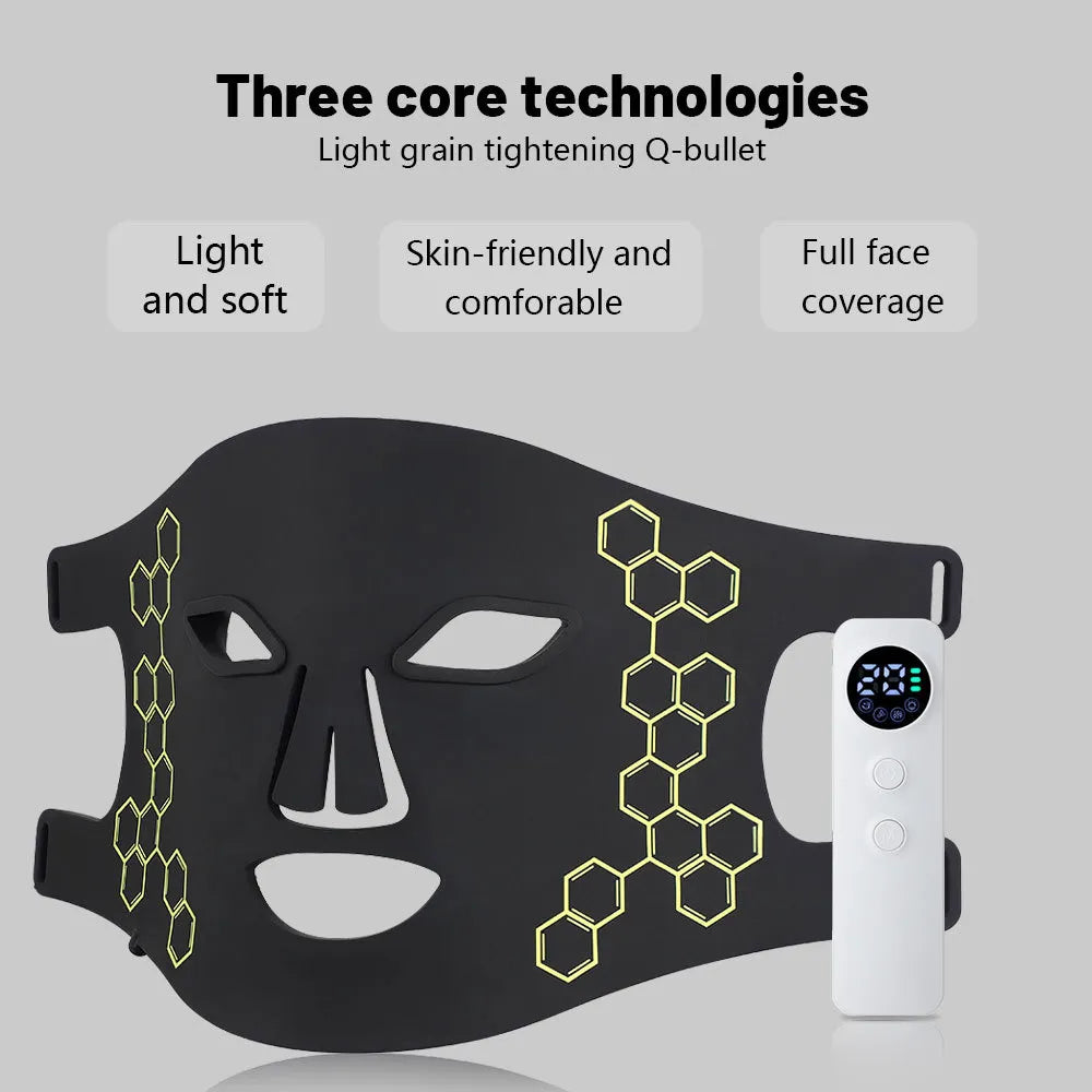 LED Silicone Facial Device – Deep Cleansing & Skin Rejuvenation