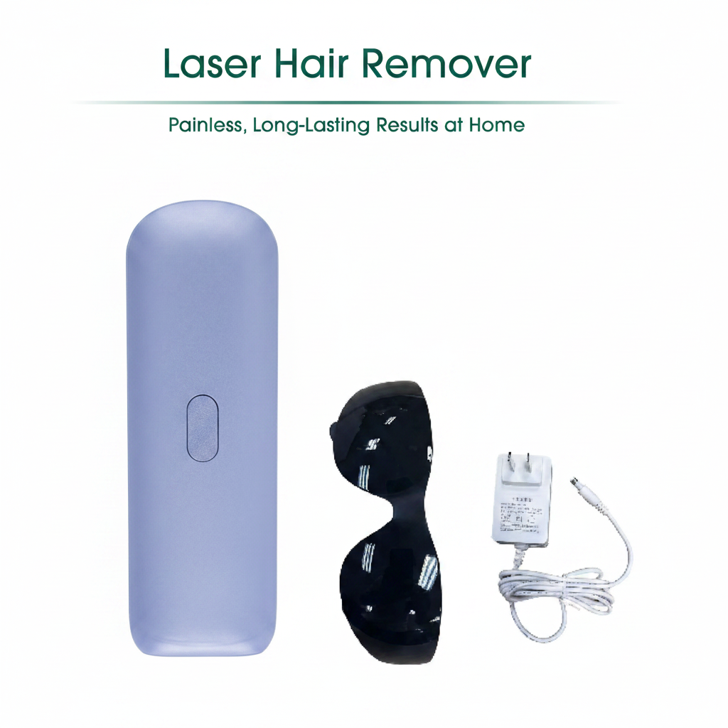 Laser IPL Hair Removal – 999,000 Flashes, Painless & Long‑Lasting Results