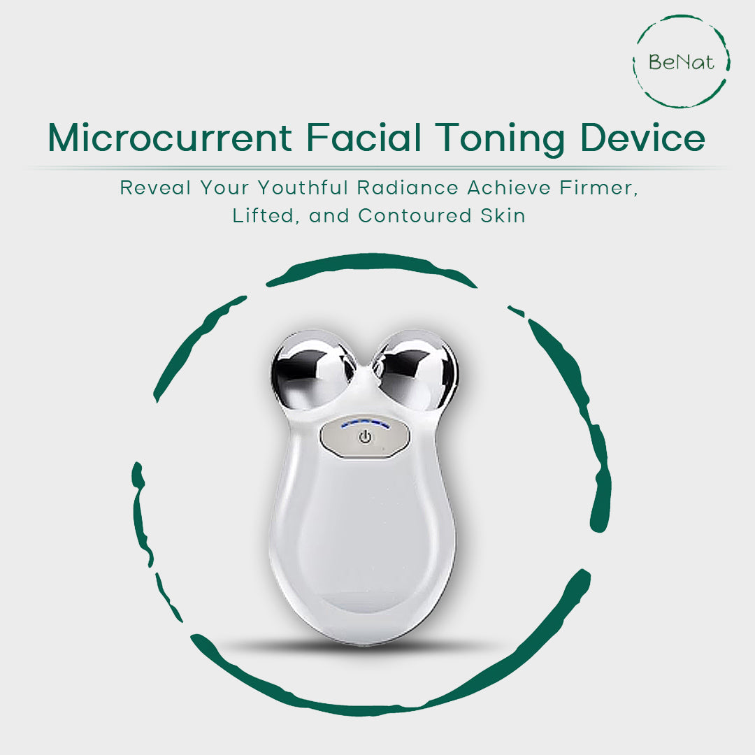 Microcurrent Facial Toning Device – Lift, Firm & Sculpt in Minutes