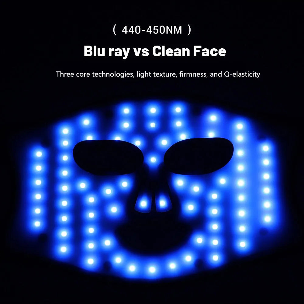 LED Silicone Facial Device – Deep Cleansing & Skin Rejuvenation